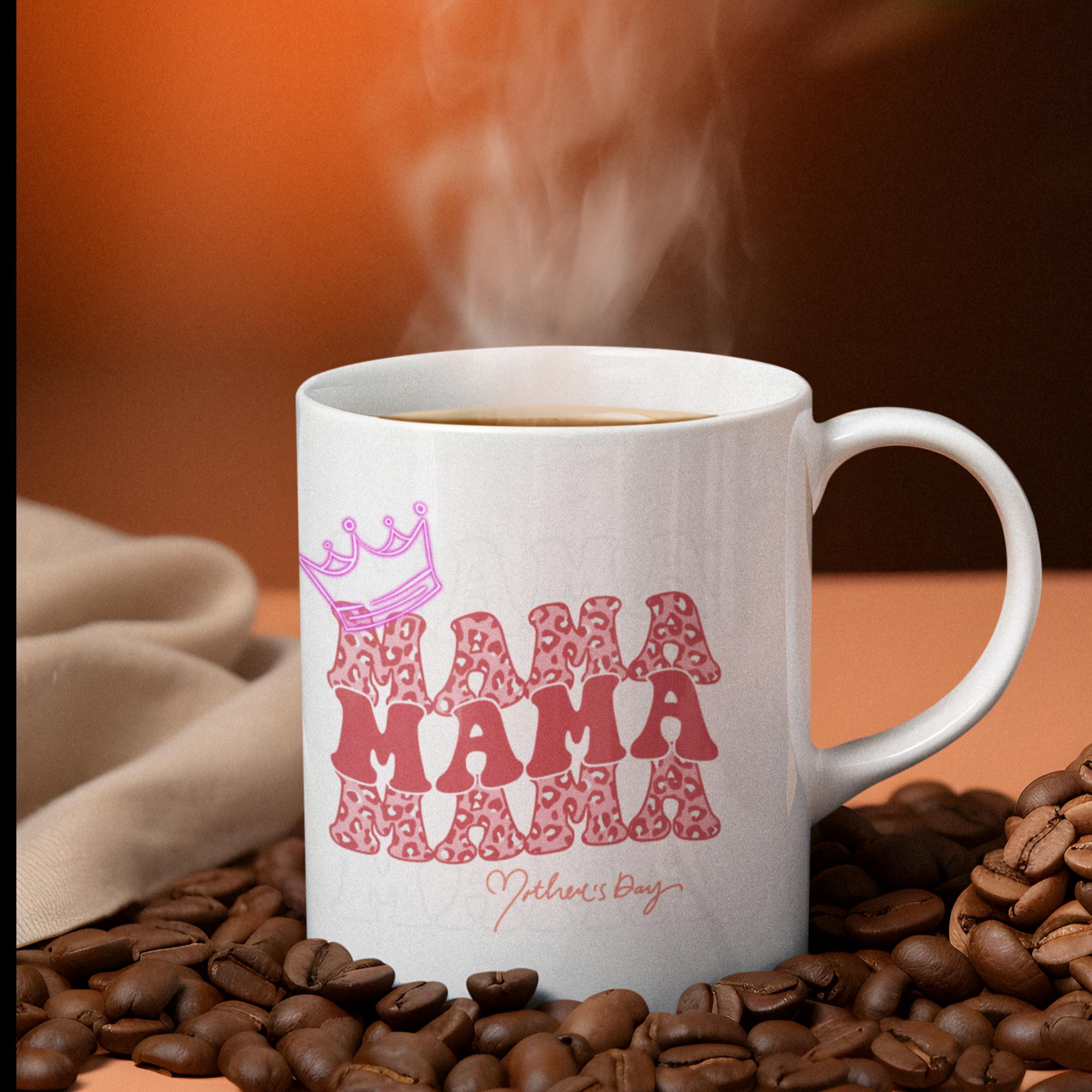 Mama….White glossy mug