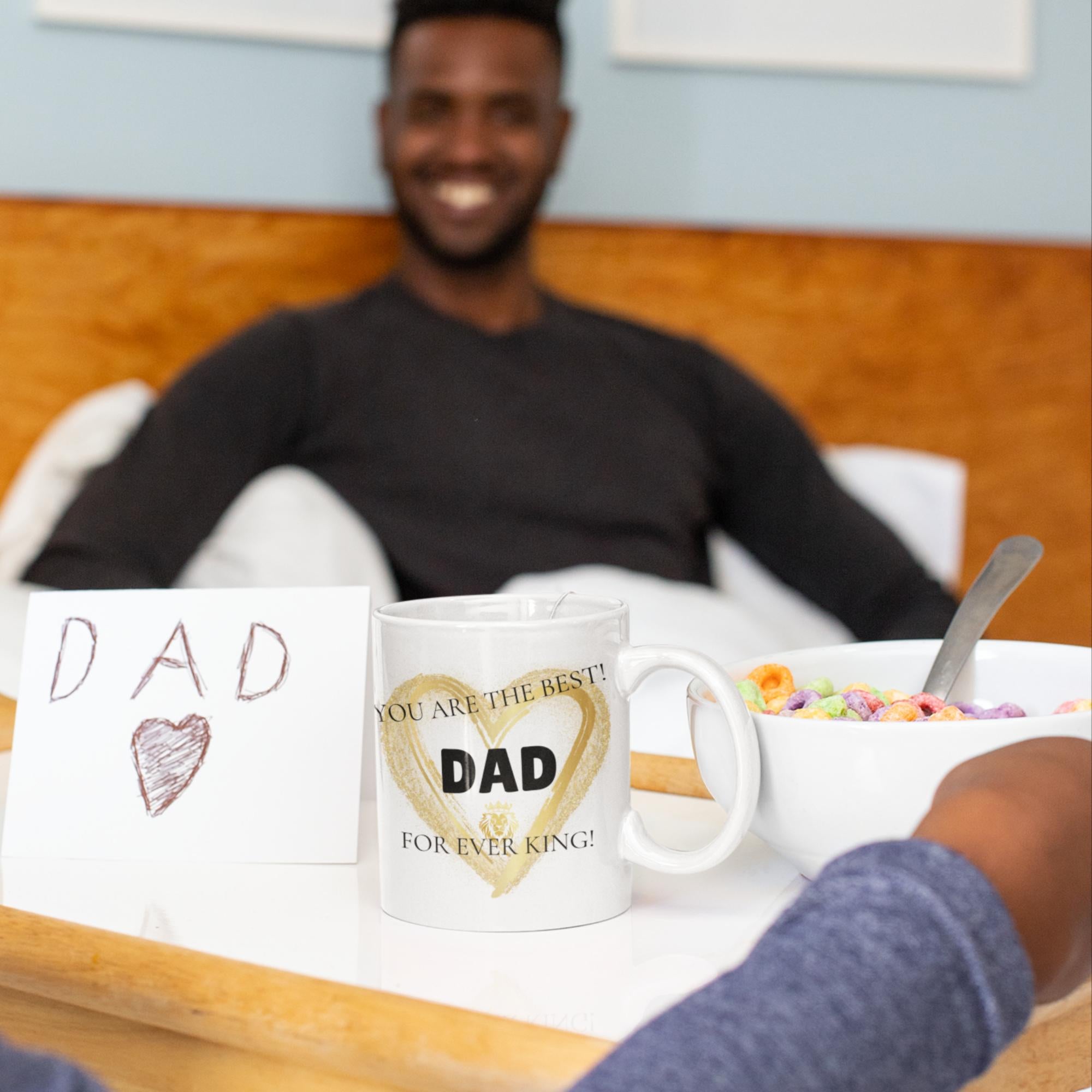 Dad your the best…..White glossy mug